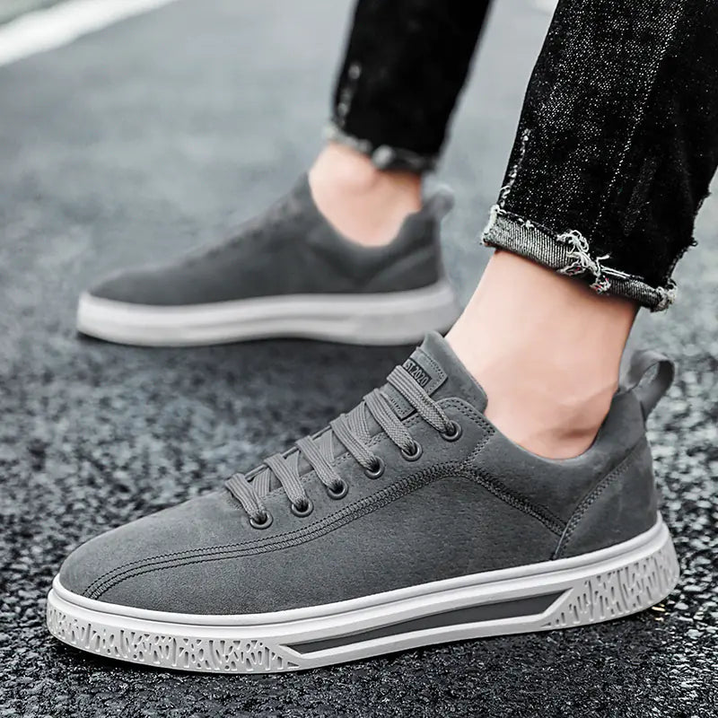 Fall Men's Casual Sneakers - Korean Style