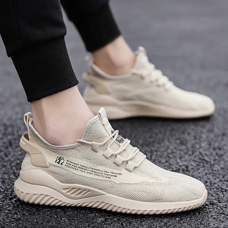 Men's Breathable Casual Running Shoes - Summer & Fall Style
