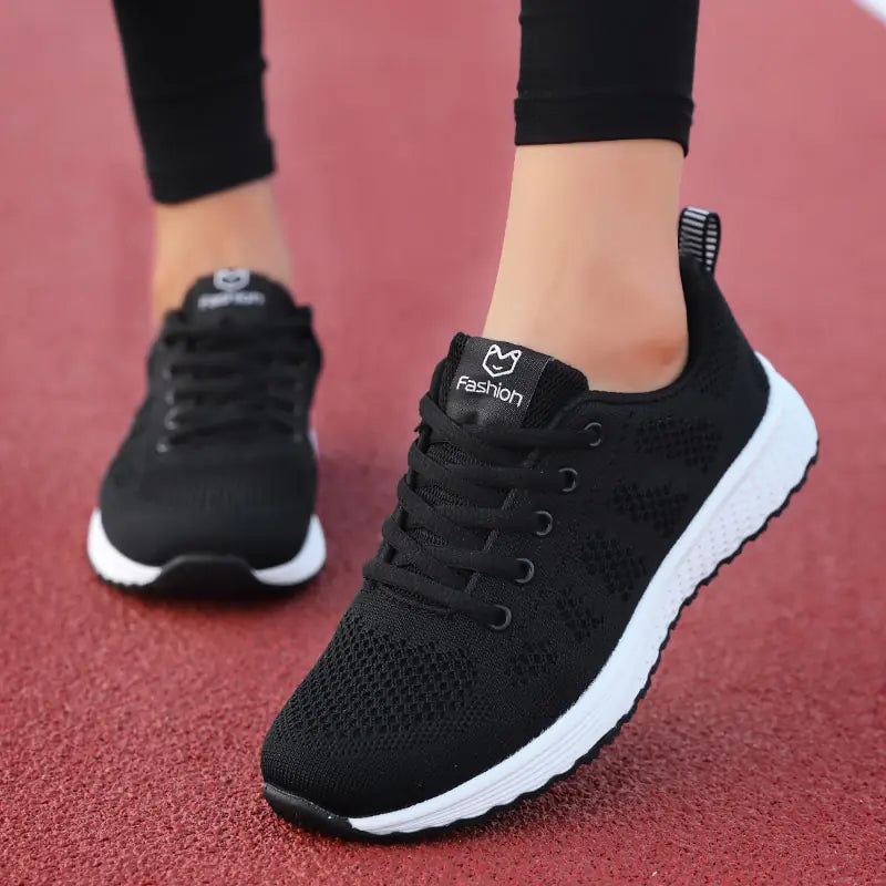 Women's Summer Hollow Mesh Running Shoes (Fashionable)