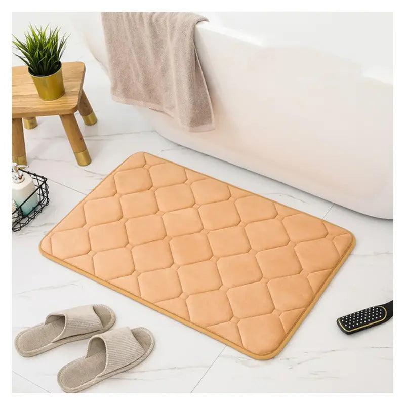 Memory Foam Bath Mat - Soft, Quick Dry Rug