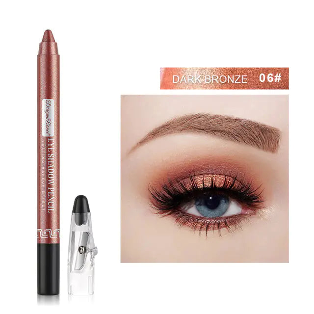 Waterproof Pearlescent Eyeshadow Pen - Long Lasting Shine