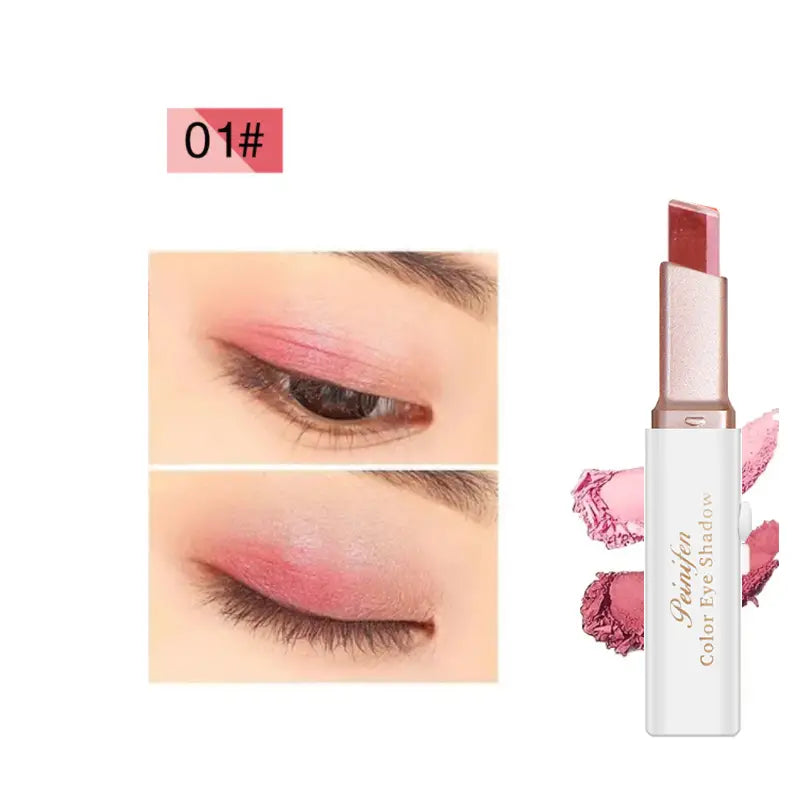 Double Color Gradient Eyeshadow Stick - Matte & Shimmer