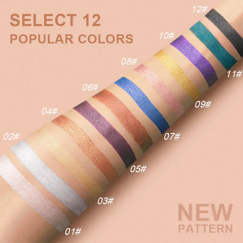 Waterproof Pearlescent Eyeshadow Pen - Long Lasting Shine