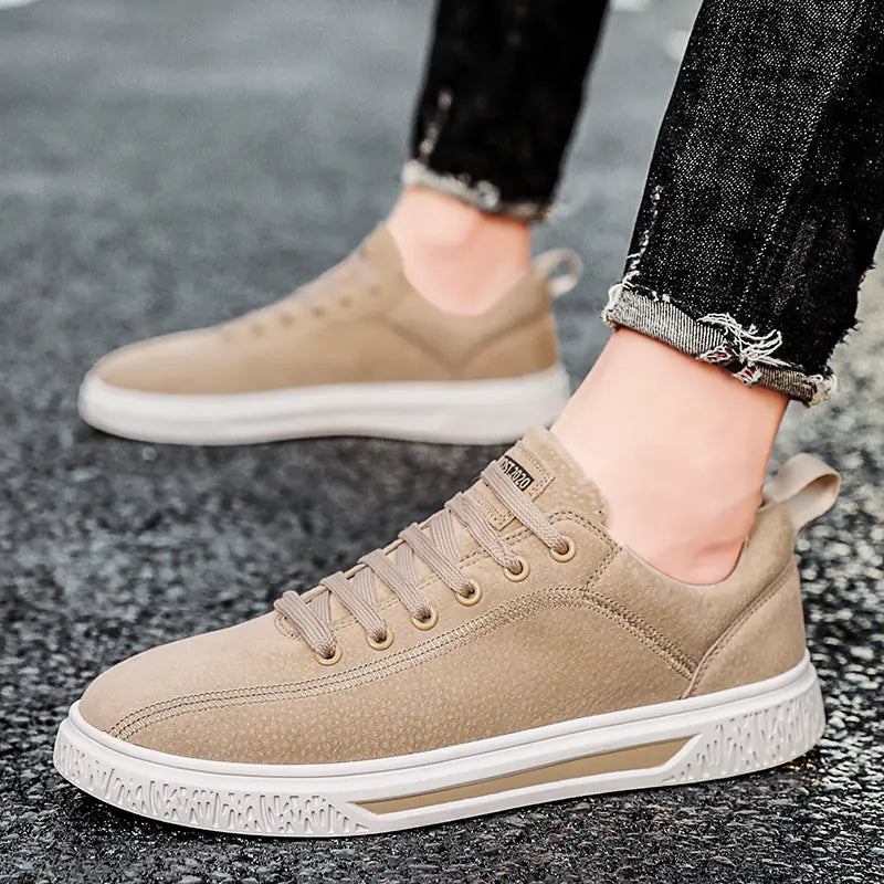 Fall Men's Casual Sneakers - Korean Style