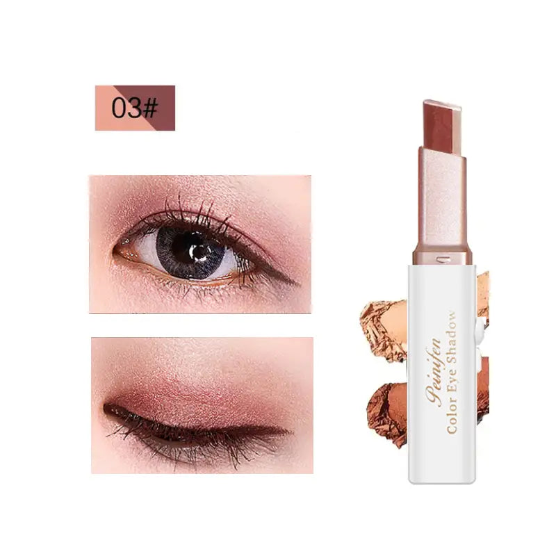 Double Color Gradient Eyeshadow Stick - Matte & Shimmer