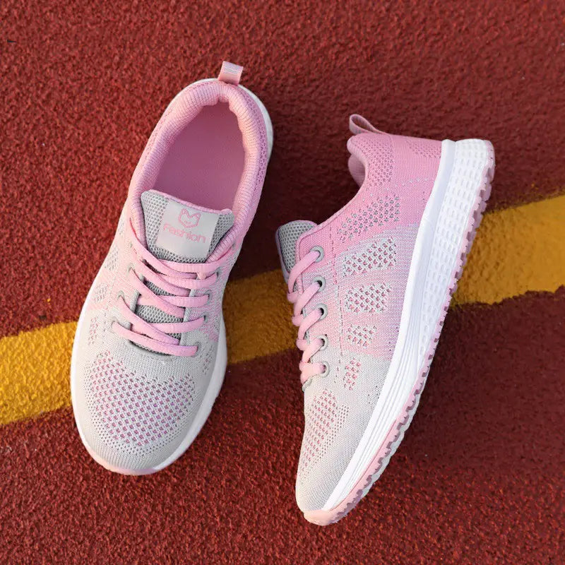 Women's Summer Hollow Mesh Running Shoes (Fashionable)