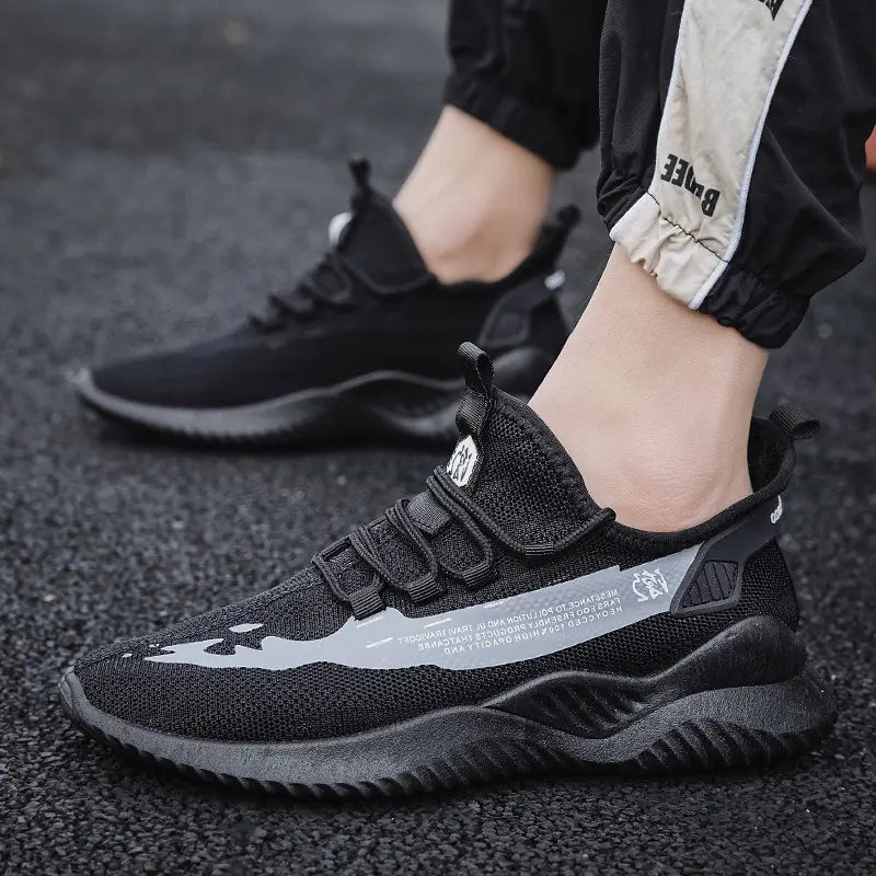 Men's Breathable Casual Running Shoes - Summer & Fall Style