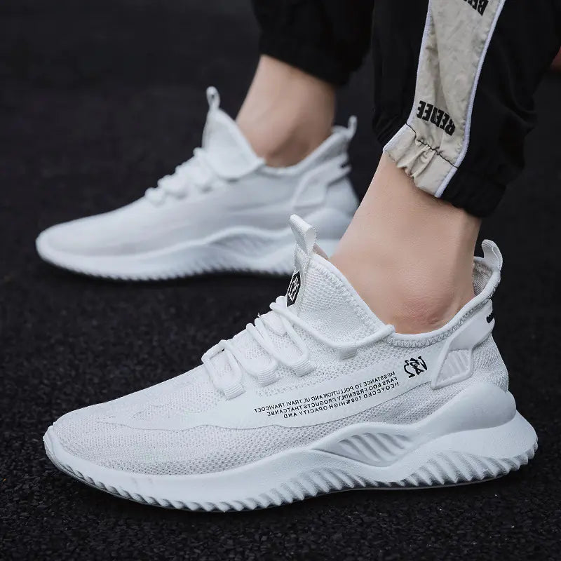 Men's Breathable Casual Running Shoes - Summer & Fall Style
