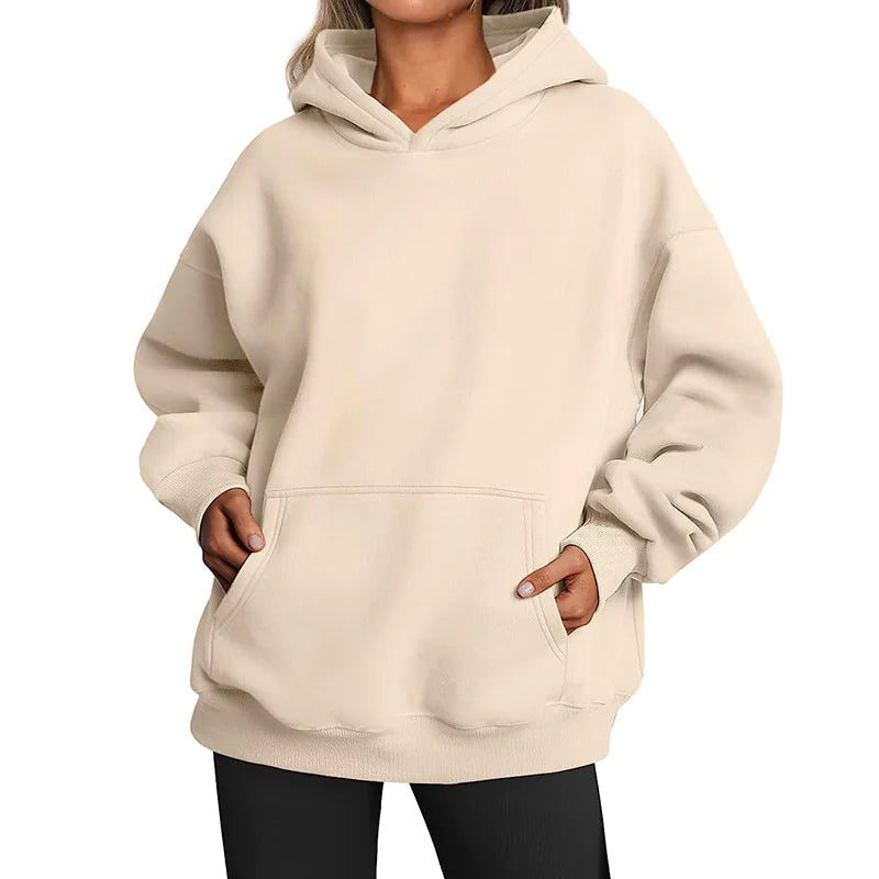 The womens' hoodie with pocket