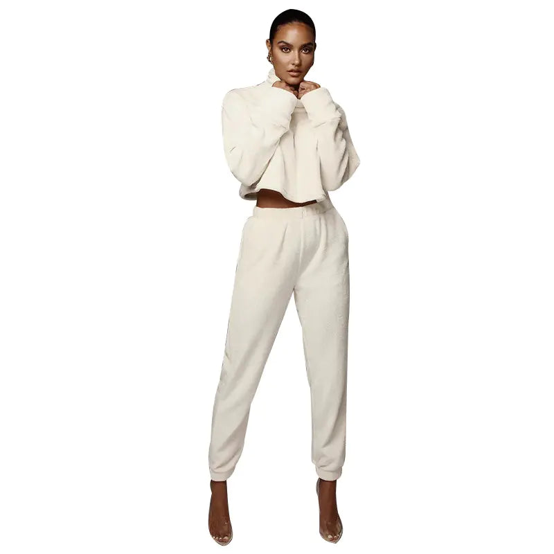 Women's Sports Set - Casual Two-Piece Outfit