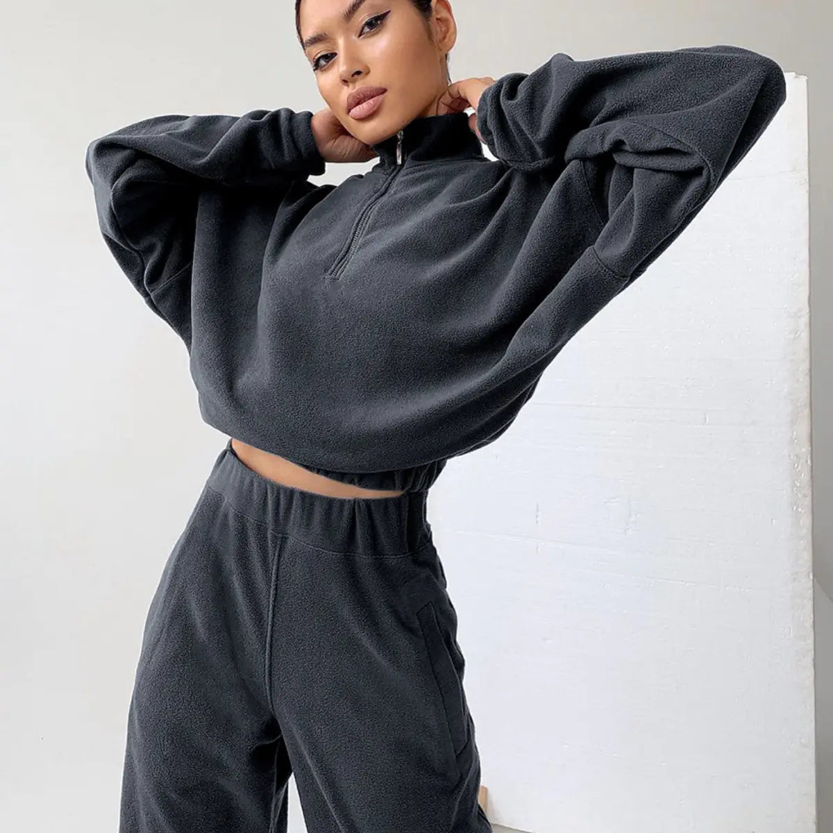 Women's Sports Set - Casual Two-Piece Outfit
