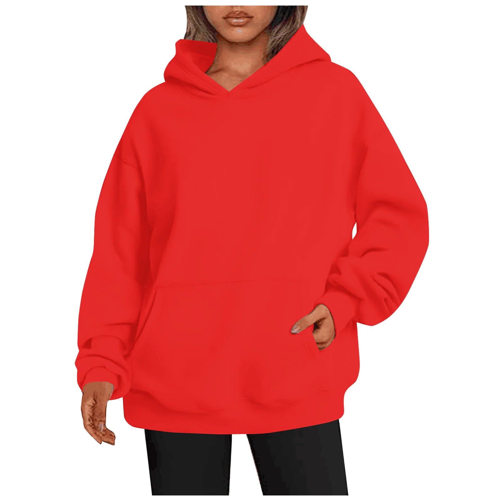 The womens' hoodie with pocket
