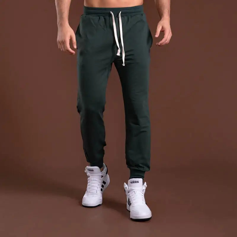 Men's Premium Athletic Joggers - Comfortable Cotton Sports Pants