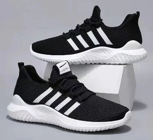 Men's Breathable Mesh Sneakers for Casual Running