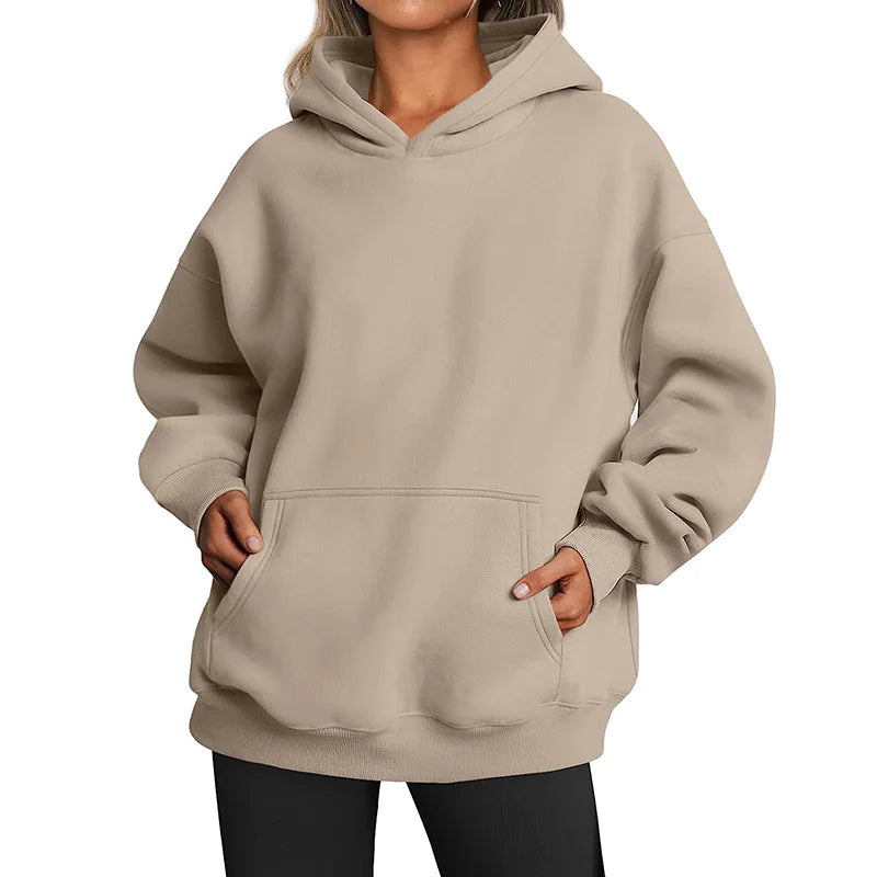 The womens' hoodie with pocket