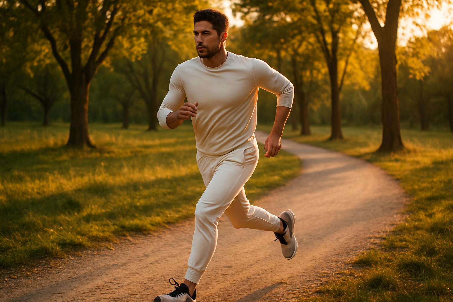 Men's Premium Athletic Joggers - Comfortable Cotton Sports Pants