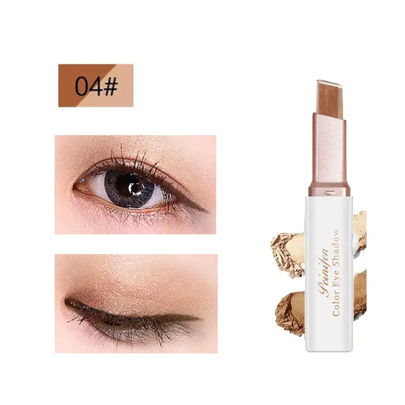 Double Color Gradient Eyeshadow Stick - Matte & Shimmer