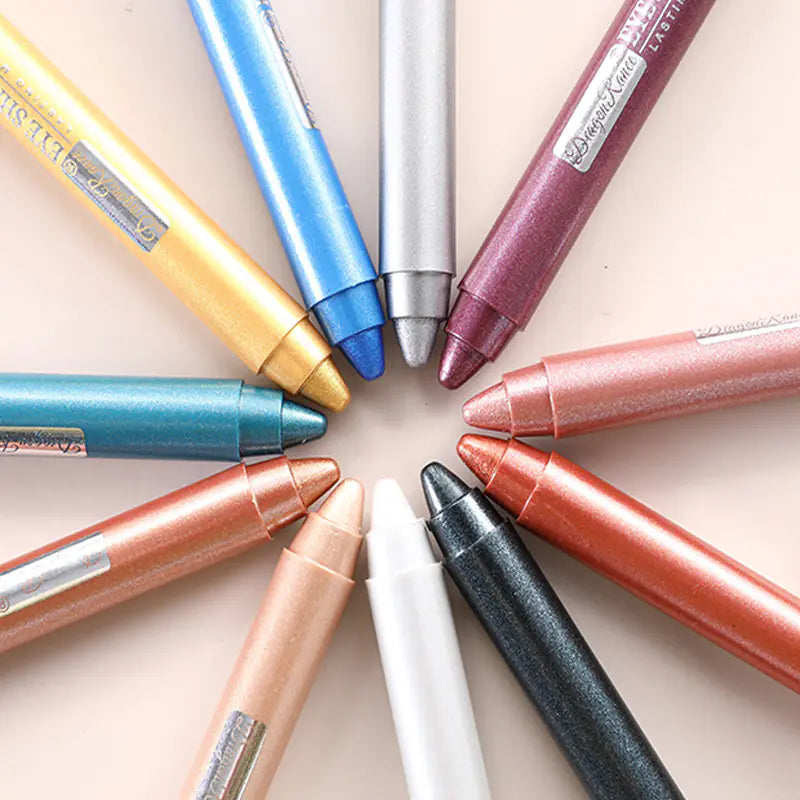 Waterproof Pearlescent Eyeshadow Pen - Long Lasting Shine