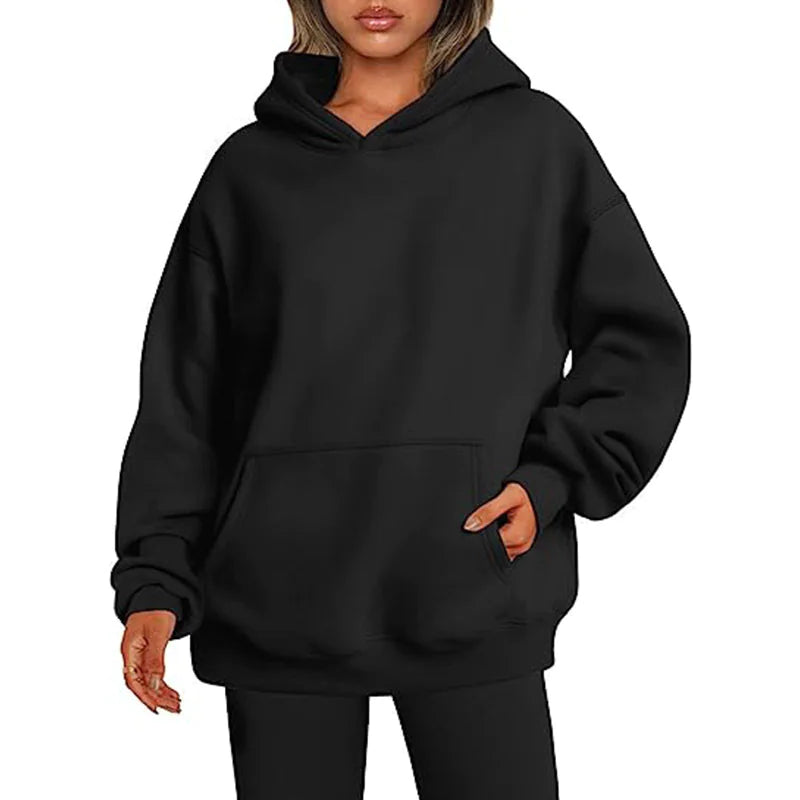The womens' hoodie with pocket