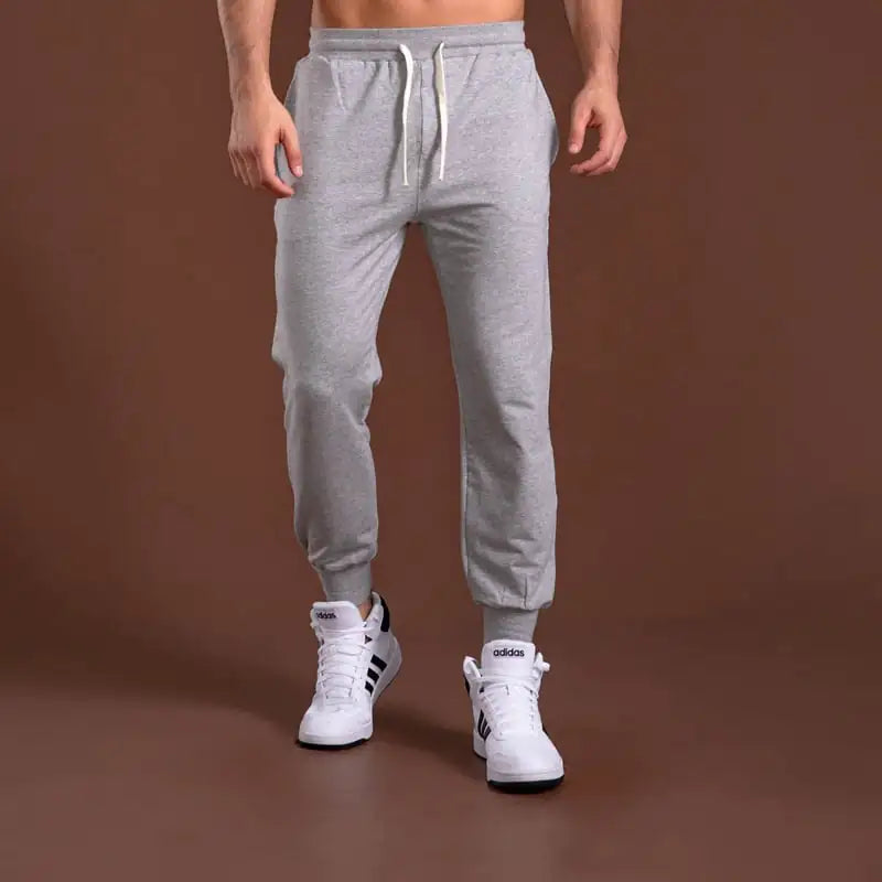 Men's Premium Athletic Joggers - Comfortable Cotton Sports Pants